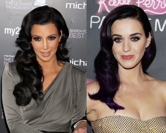 Retro fashion style - kim kardashian - katy perry