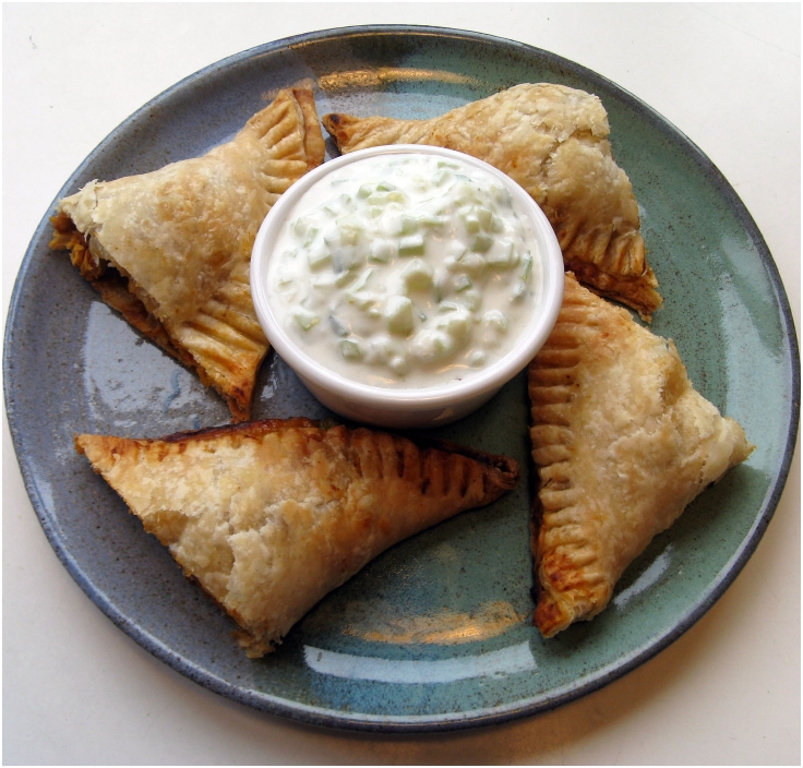 Curried Chicken Turnovers