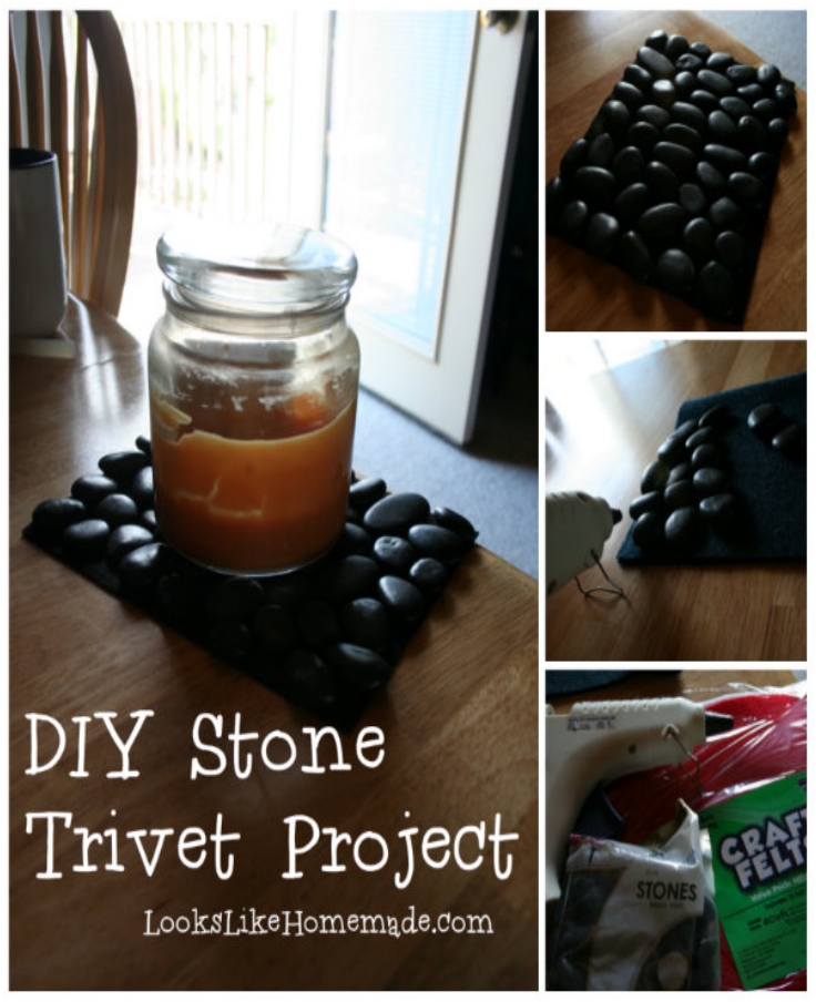 DIY Stone Trivet Project