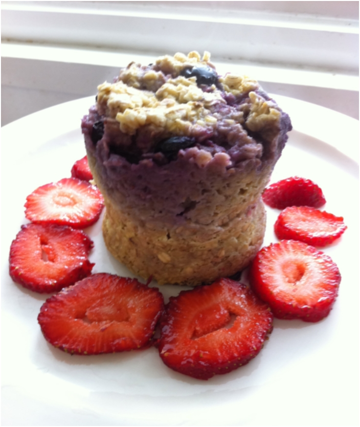 BERRYLICIOUS MICROWAVE MINUTE MUFFIN