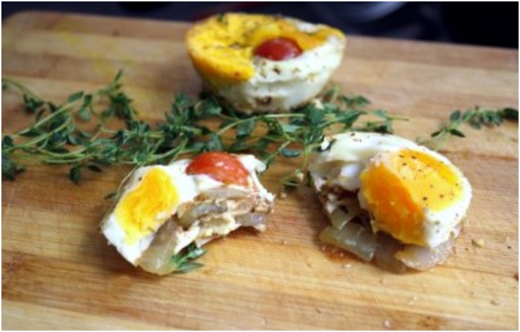 Brunch Egg & Cheese Cups