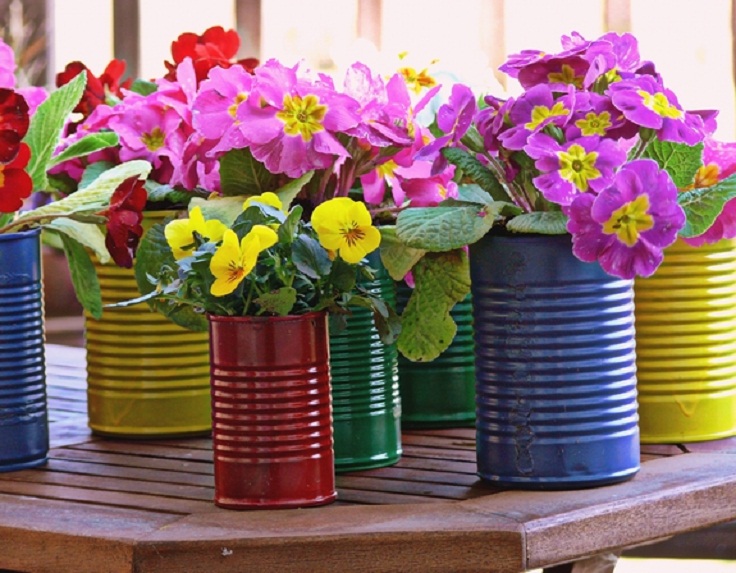 Can-flower-pots