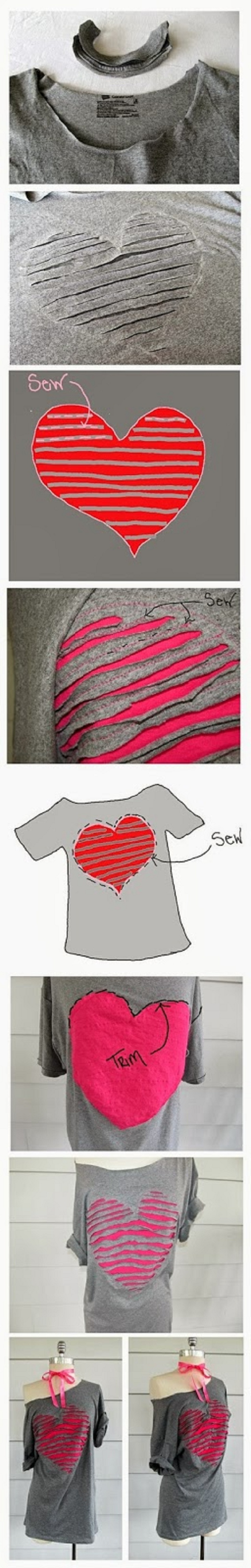 Recycling - Old t-shirt remake For You