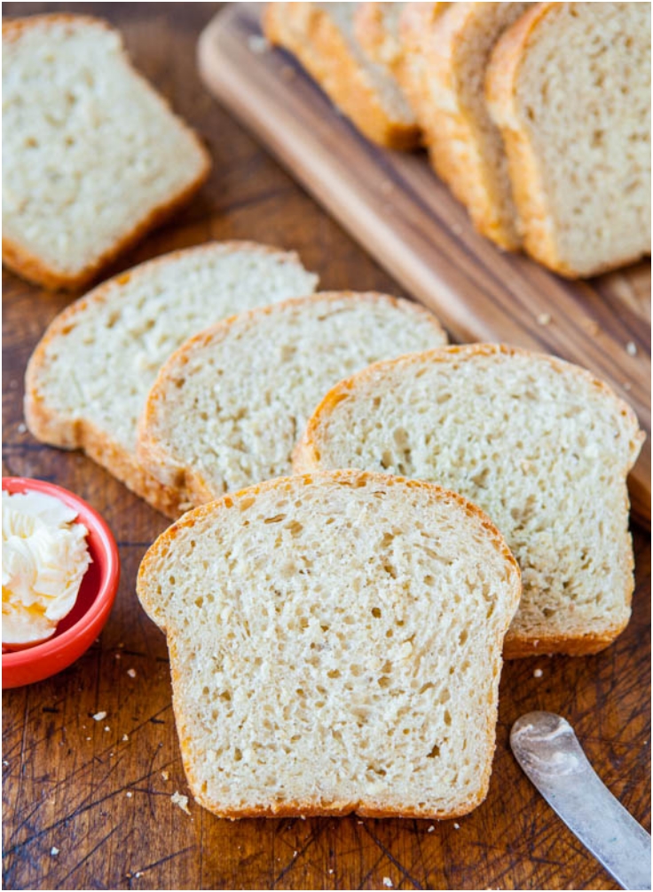Soft and Fluffy Sandwich Bread