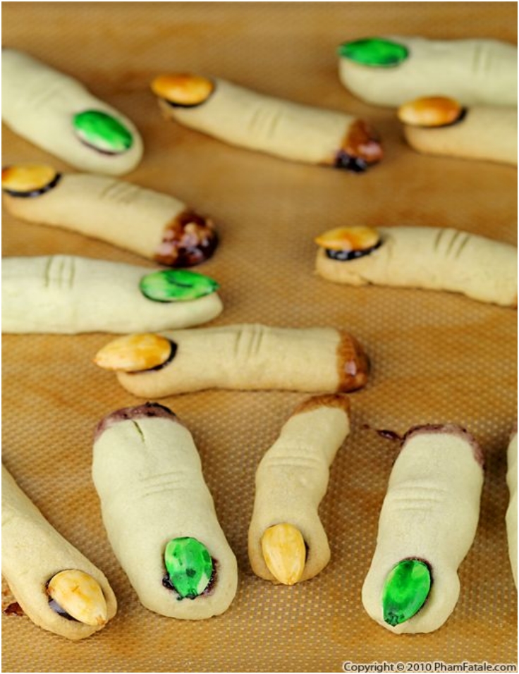 Witch Finger Cookies 1
