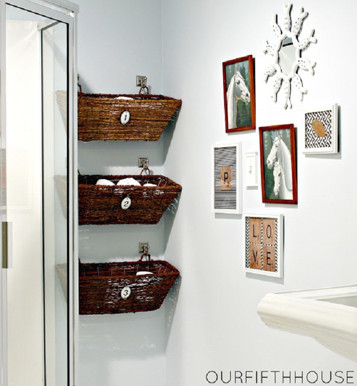 7 Creative and Practical DIY Bathroom Storage Ideas