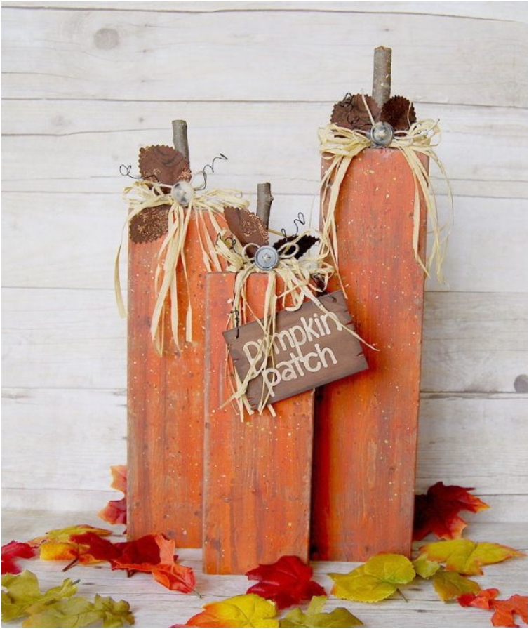 2 4 Pumpkin Home Decor