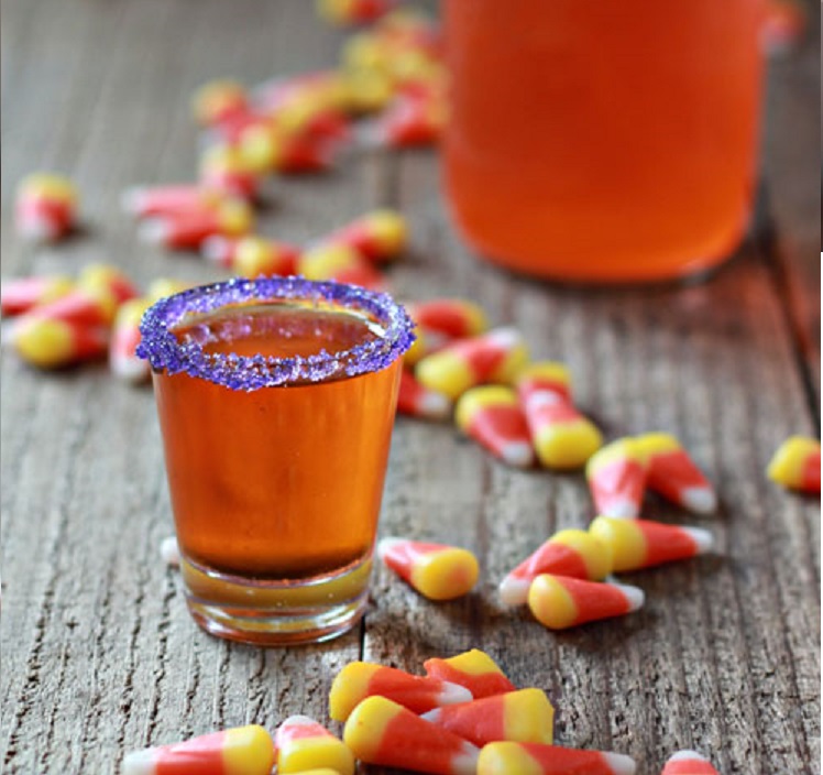 Candy Corn Infused Vodka