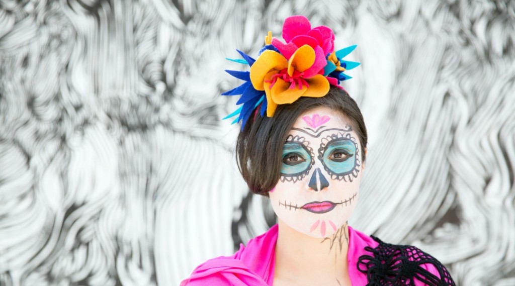 Dia de los Muertos Face Paint