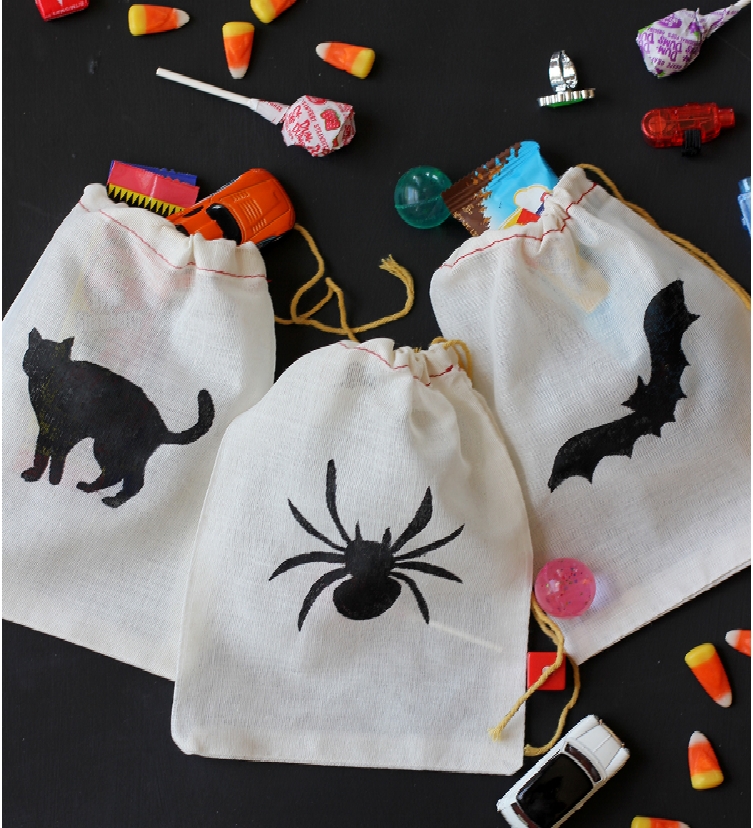 Stenciled Treat Bag