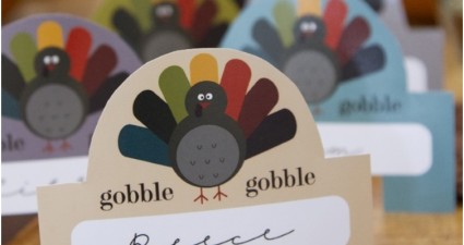 hanksgiving Turkey Placecards Free Printable